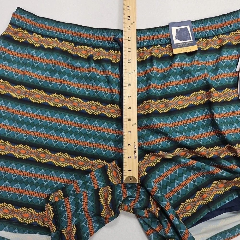 Pendleton Shoreside Hybrid Swim Trunks Mens XL Lined Stretch UPF 50+ 7